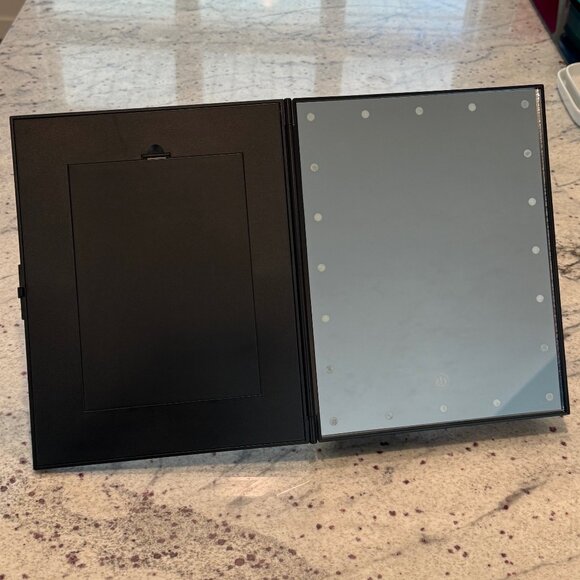 Conair Lighted Vanity Mirror / 5 x 7 Picture Frame, LED, 3 Settings - NEW! - Picture 7 of 9